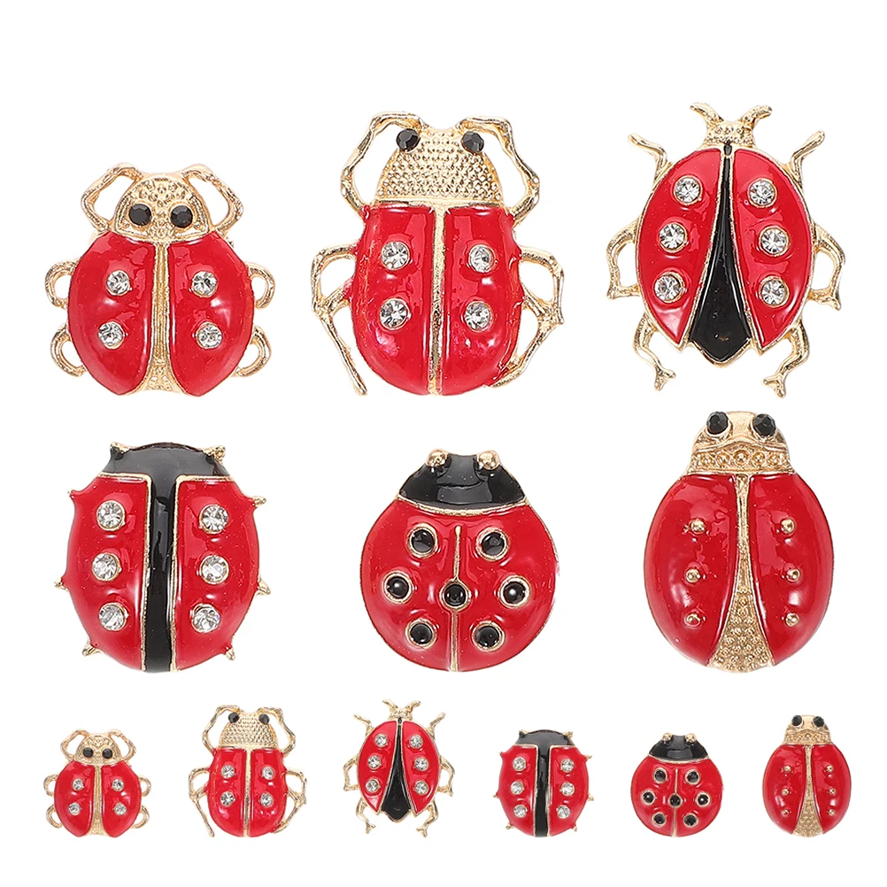 12 Pcs Cartoon Insect Brooch Clothes Pin Animal Beetle Vintage Corsage Ladybug Collar Miss
12 Pcs Cartoon Insect Brooch Clothes Pin Animal Beetle Vintage Corsage Ladybug Collar Miss