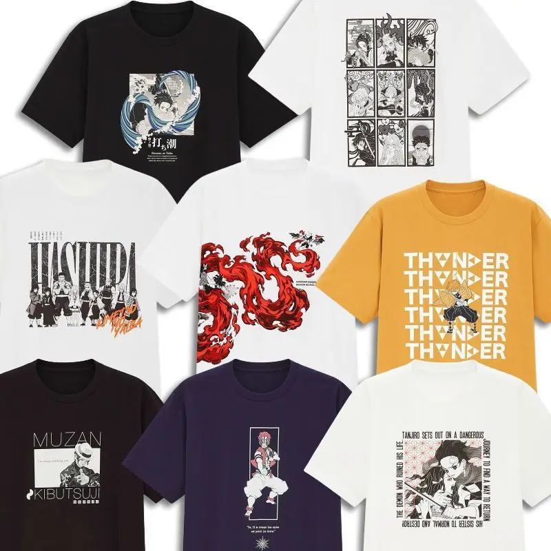 Bandai Demon Slayer Inosuke Hashibira 100% Cotton Men's T-Shirt, Summer New Men's Clothing, Casual Short Sleeve Anime Print Tee
Bandai Demon Slayer Inosuke Hashibira 100% Cotton Men's T-Shirt, Summer New Men's Clothing, Casual Short Sleeve Anime Print Tee