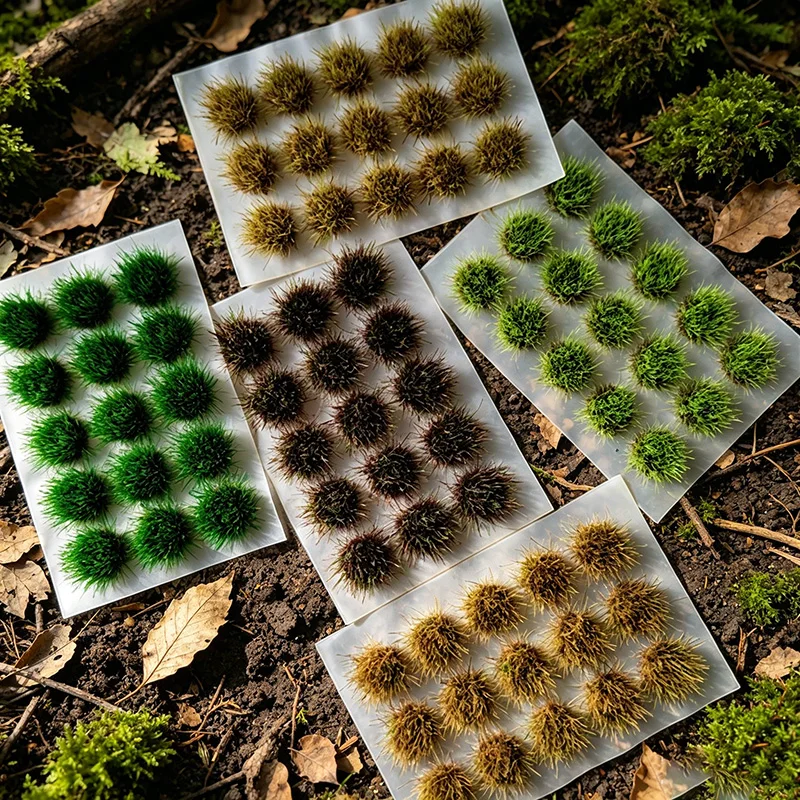 10mm Grass Cluster Model Kits for Miniature Building Sand Table Diorama DIY Handmade Plant Materials 15pcs/box
10mm Grass Cluster Model Kits for Miniature Building Sand Table Diorama DIY Handmade Plant Materials 15pcs/box