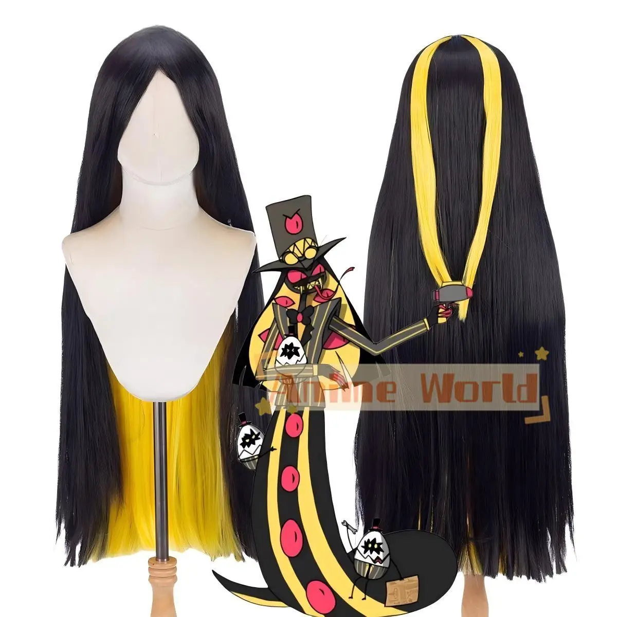 AnIme Sir Pentious Cos Cosplay Wig Halloween Carnival Party Props Synthetic Hair Heat Resistant Fiber + Wig Cap
AnIme Sir Pentious Cos Cosplay Wig Halloween Carnival Party Props Synthetic Hair Heat Resistant Fiber + Wig Cap