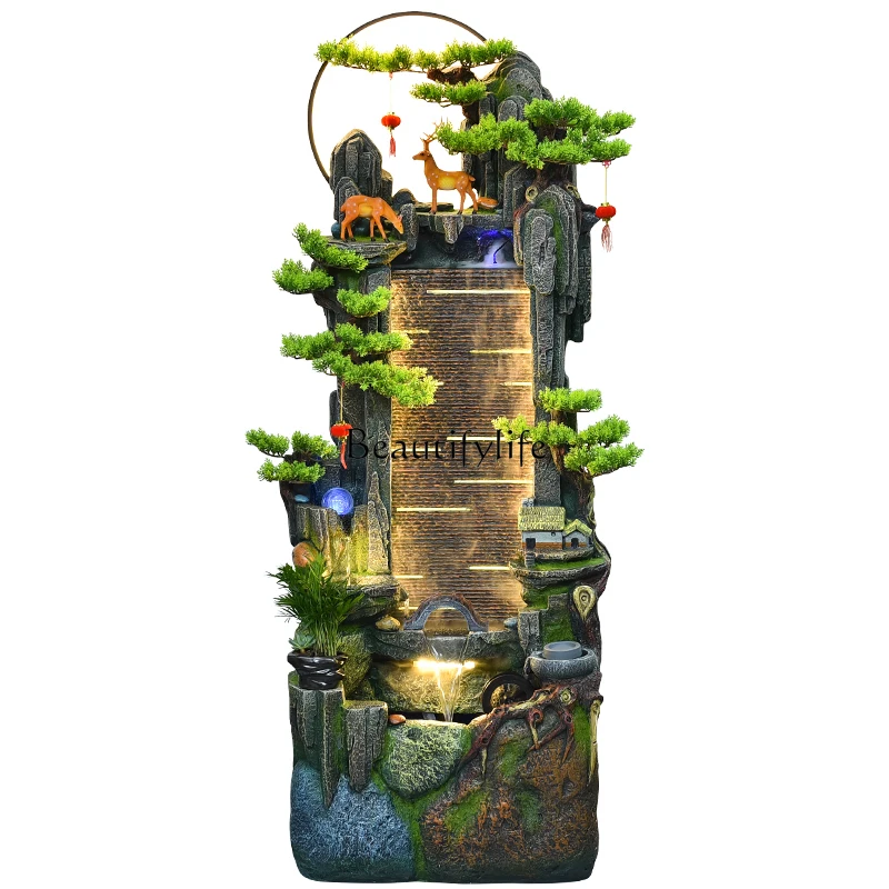 Feng Shui wheel and flowing water attract wealth Landscape decoration Rockery fountain ornament
Feng Shui wheel and flowing water attract wealth Landscape decoration Rockery fountain ornament