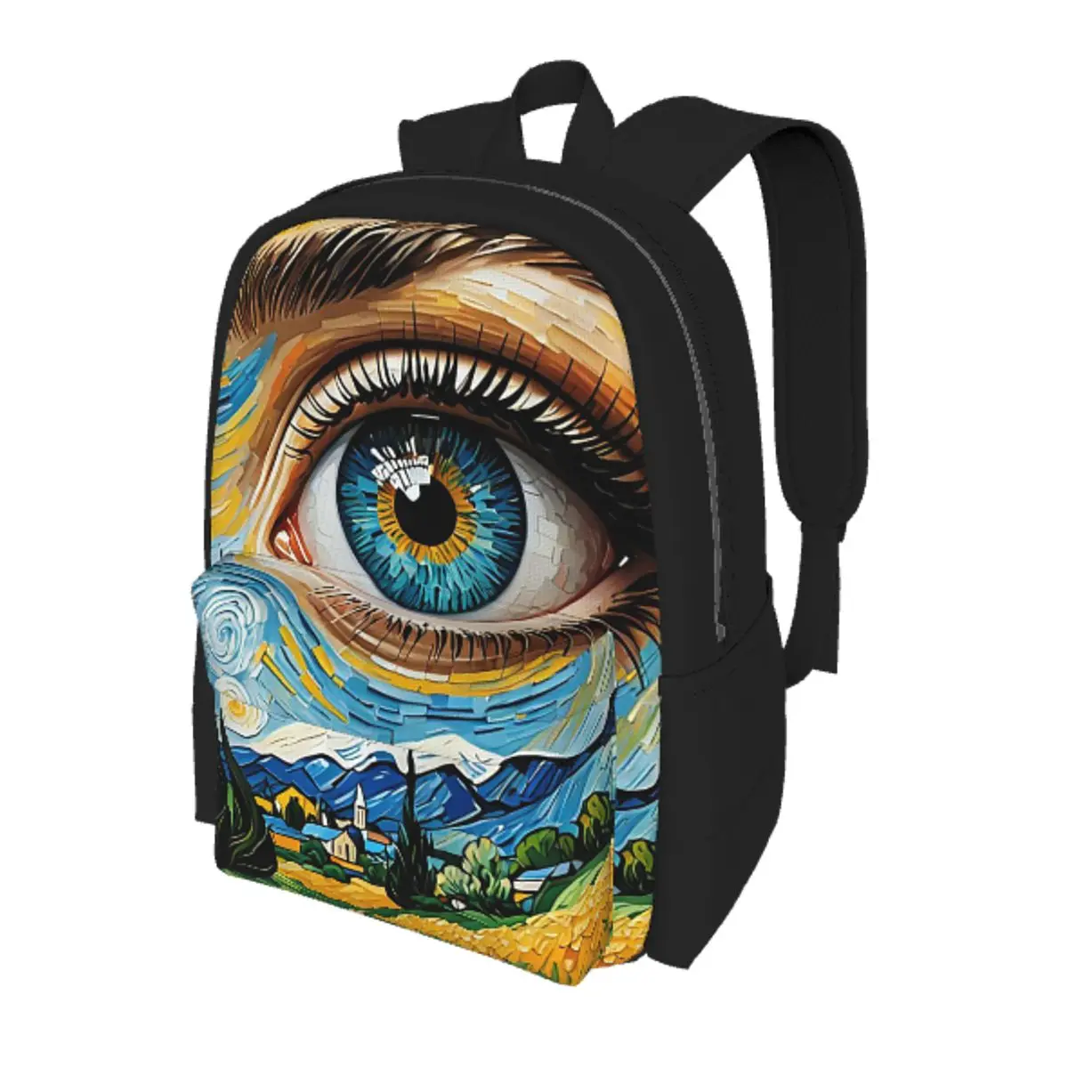 The Starry Night By Vincent Van Gogh Student Backpack School Bag Hiking Travel Daypack for Men Women Bookbag Shoulder Bags
The Starry Night By Vincent Van Gogh Student Backpack School Bag Hiking Travel Daypack for Men Women Bookbag Shoulder Bags