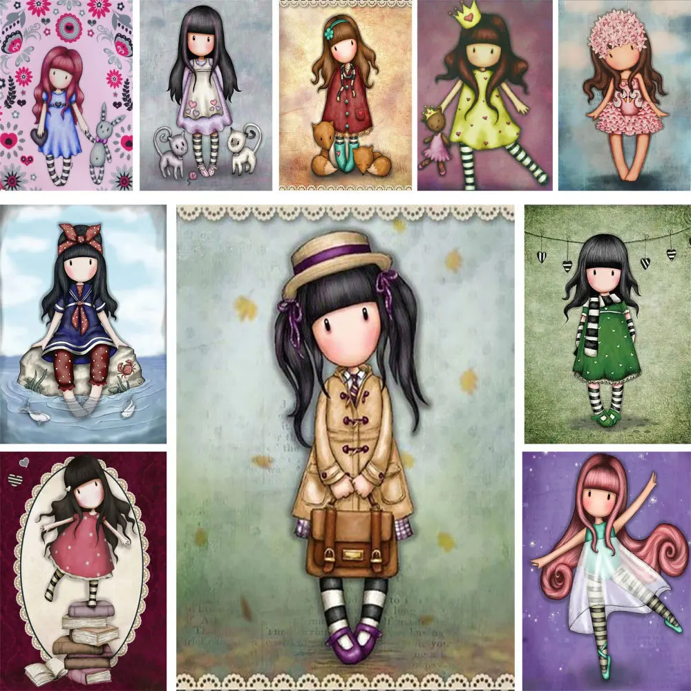 Cartoon Girl Printed Fabric 11CT Cross Stitch Embroidery Patterns Sewing Handiwork Handmade Needlework Stamped Needle Wholesale
Cartoon Girl Printed Fabric 11CT Cross Stitch Embroidery Patterns Sewing Handiwork Handmade Needlework Stamped Needle Wholesale