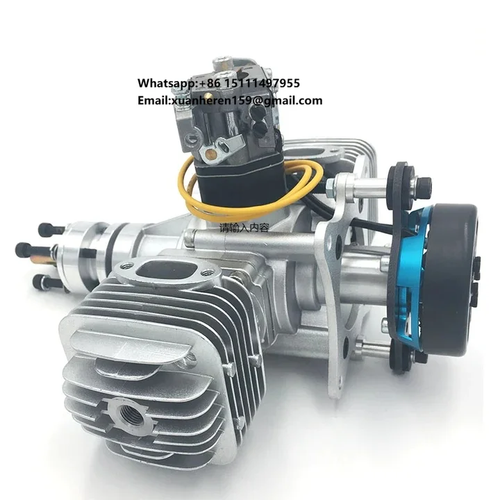 Factory Outlet Original DLE 60CC TWIN UAV ENGINE WITH 14V180W POWER GENERATOR SYSTEM
Factory Outlet Original DLE 60CC TWIN UAV ENGINE WITH 14V180W POWER GENERATOR SYSTEM