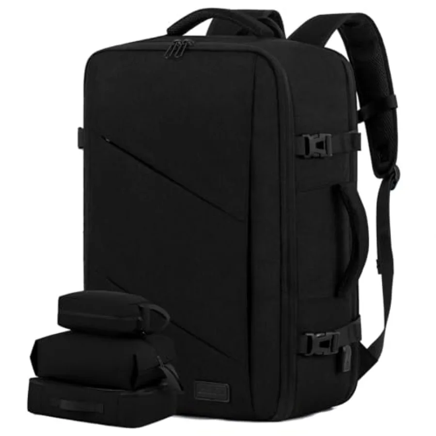 Carry on Travel Backpack, Large 40L for Men and Women Flight Approved with USB Charging Portand3 Packing Cubes, Large Suitcase
Carry on Travel Backpack, Large 40L for Men and Women Flight Approved with USB Charging Portand3 Packing Cubes, Large Suitcase
