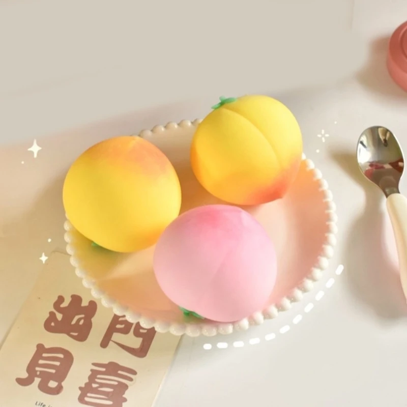 CORB Lovely Peach Squeeze Toy Stress Ball With Relaxing Texture Flour Ball Pinch Toy For All Ages Hand Relax Emotion Support
CORB Lovely Peach Squeeze Toy Stress Ball With Relaxing Texture Flour Ball Pinch Toy For All Ages Hand Relax Emotion Support