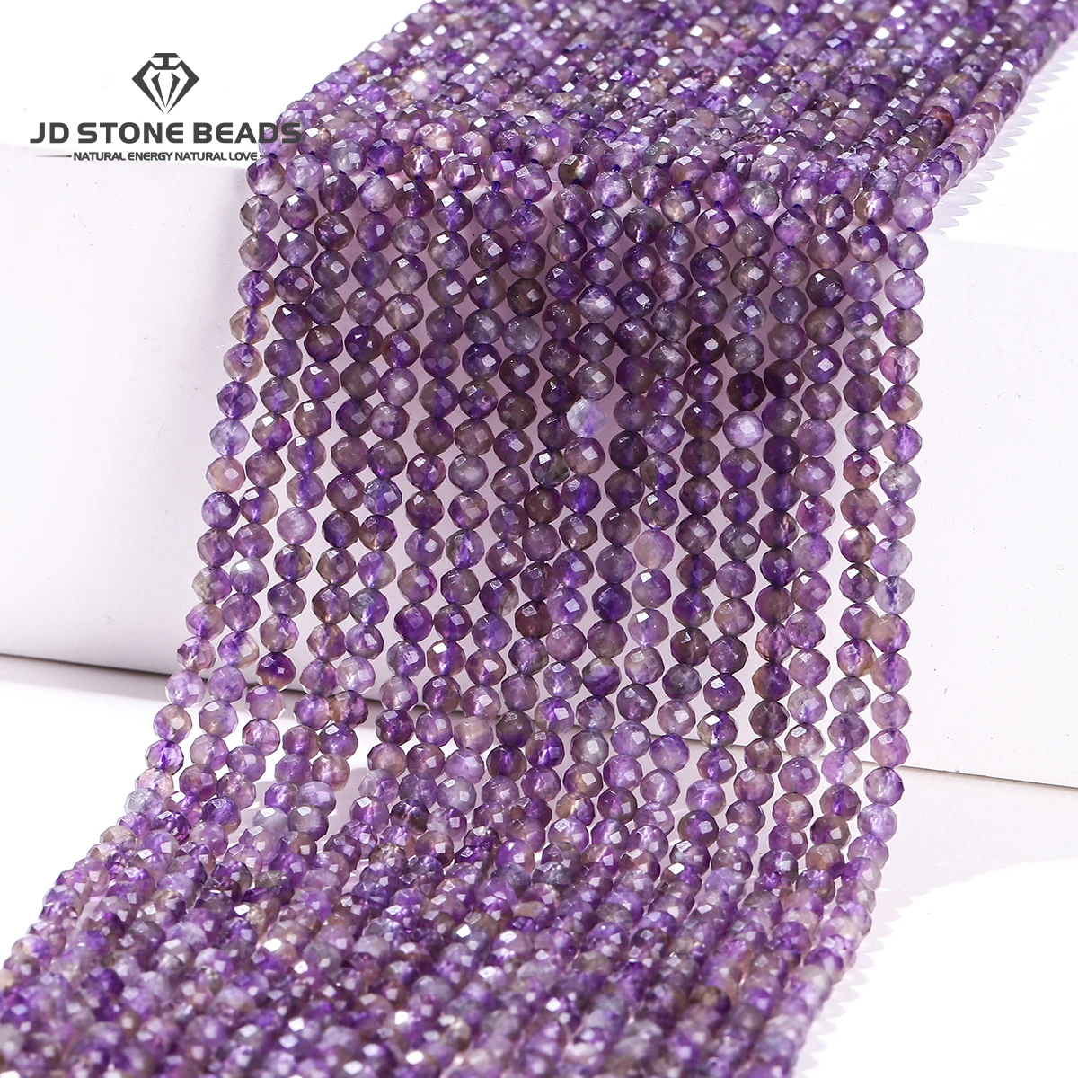 Wholesale Natural Faceted Ghost Amethyst Beads Round Loose Spacer Tiny Bead for Jewelry Making DIY Necklace Bracelet Accessory
Wholesale Natural Faceted Ghost Amethyst Beads Round Loose Spacer Tiny Bead for Jewelry Making DIY Necklace Bracelet Accessory