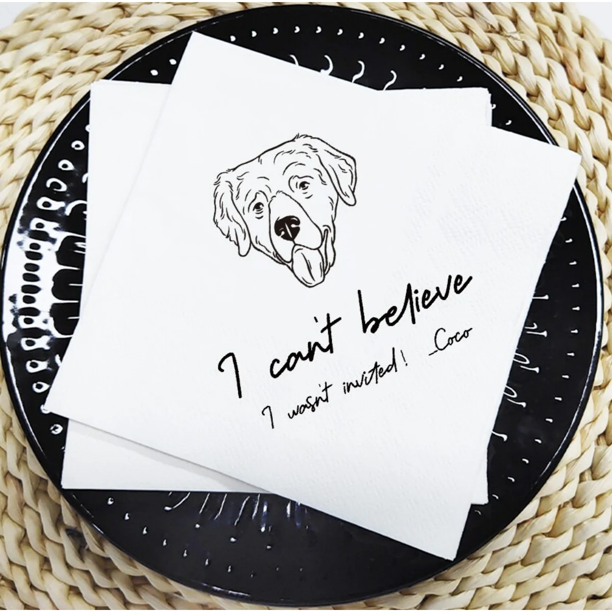 25PCS Custom Illustrated Dog Wedding Napkins, Personalized Pet Cocktail Napkins, Cat Wedding Napkins, Dog Cocktail Napkins, Cust
25PCS Custom Illustrated Dog Wedding Napkins, Personalized Pet Cocktail Napkins, Cat Wedding Napkins, Dog Cocktail Napkins, Cust