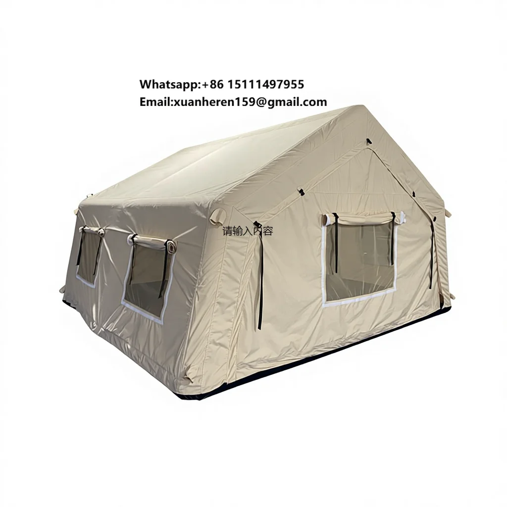 Inflatable 4 Season Waterproof Oxford Portable Outdoor Camping Tent 6 Person Hiking Double Layer Family Automatic
Inflatable 4 Season Waterproof Oxford Portable Outdoor Camping Tent 6 Person Hiking Double Layer Family Automatic
