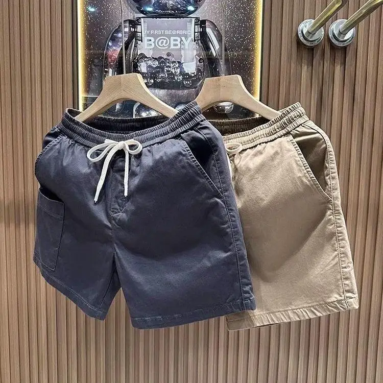 Trendy Men's Shorts Ultra-Short Ultra-Wearable Cotton Work Trousers Knee-Length Straight Leg Casual Pants for Office And Beach
Trendy Men's Shorts Ultra-Short Ultra-Wearable Cotton Work Trousers Knee-Length Straight Leg Casual Pants for Office And Beach