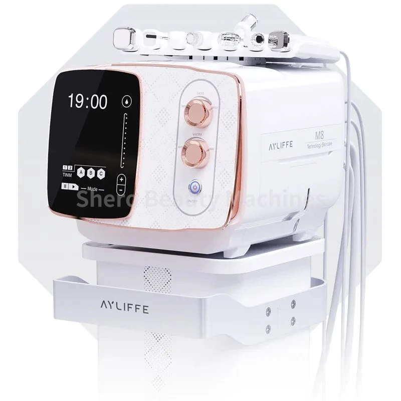 Newest AYLIFFE M8 7 In 1 Hydrodermabrasion Machine Skin Rejuvenation Blackhead Remove Plasma Wrinkle Treatment Beauty Equipment
Newest AYLIFFE M8 7 In 1 Hydrodermabrasion Machine Skin Rejuvenation Blackhead Remove Plasma Wrinkle Treatment Beauty Equipment