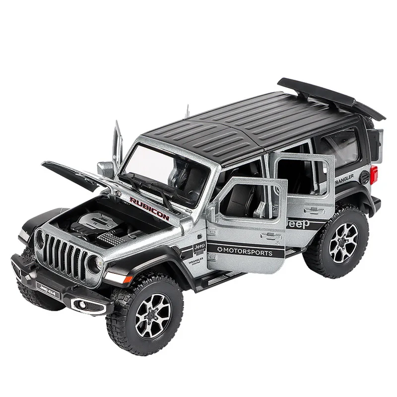 1:22 Jeeps Wrangler Rubicon Alloy Car Model Diecasts Simulation Metal Off-road Vehicles Car Model Collection Toys Gift
1:22 Jeeps Wrangler Rubicon Alloy Car Model Diecasts Simulation Metal Off-road Vehicles Car Model Collection Toys Gift