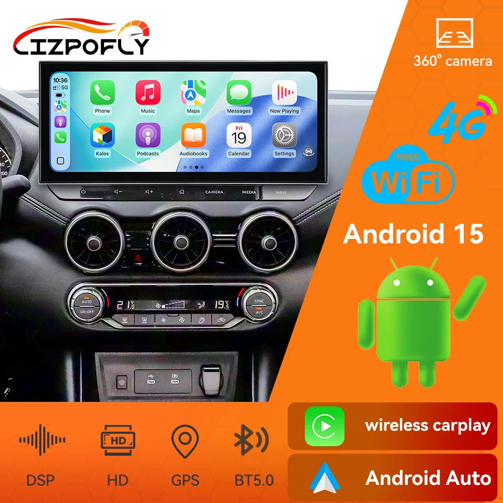 15.8" Car Radio Carplay Android For Nissan Sylphy e-POWER 2022-2025 GPS Navigation Autoradio Multimedia Video Player Head Unit
15.8" Car Radio Carplay Android For Nissan Sylphy e-POWER 2022-2025 GPS Navigation Autoradio Multimedia Video Player Head Unit