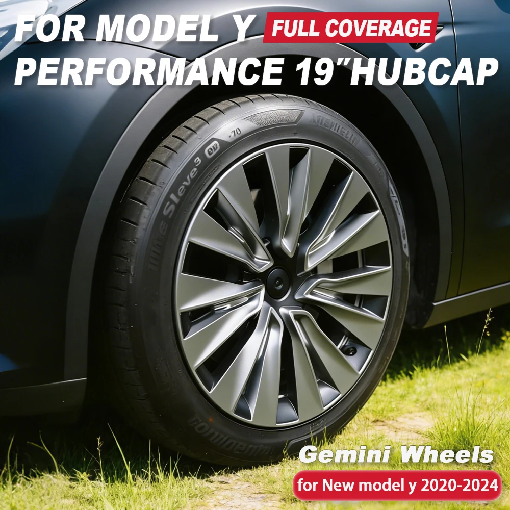 4PCS HubCaps for Tesla Model Y 19 Inch Wheel Cover Replacement Performance Automobile Full wheel cap car accessories 2018-2024
4PCS HubCaps for Tesla Model Y 19 Inch Wheel Cover Replacement Performance Automobile Full wheel cap car accessories 2018-2024