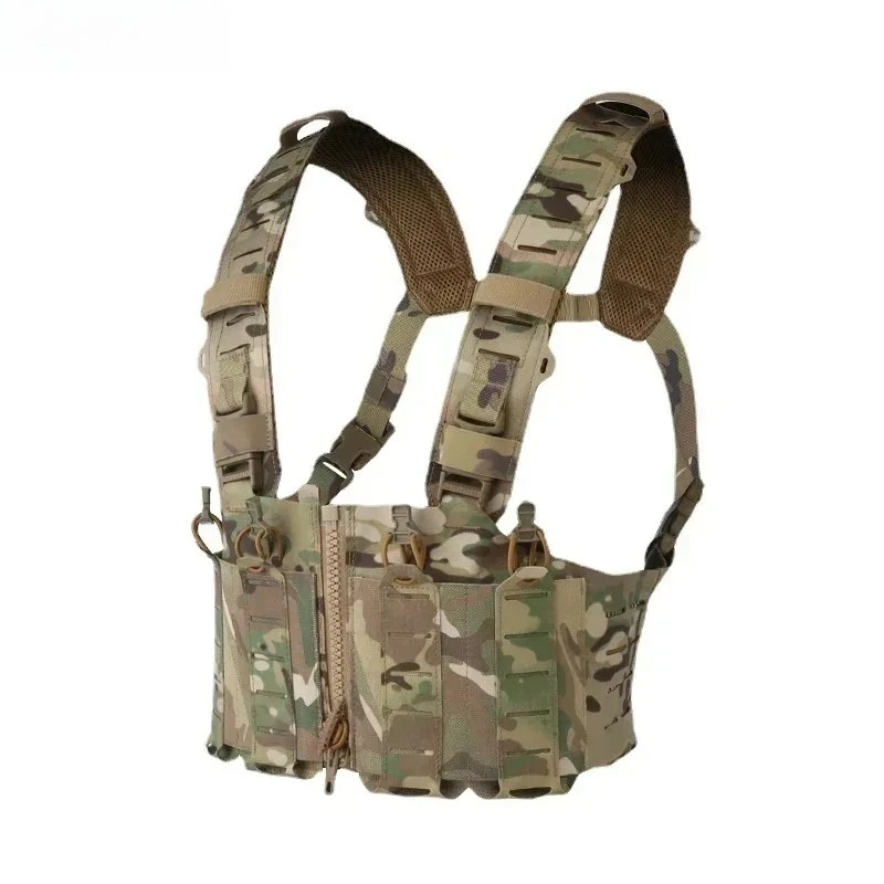 Tactical Chest Rig Vest Hunting Protective Lightweight Zipper Outdoor CS Equipment Molle System Paintball Accessories
Tactical Chest Rig Vest Hunting Protective Lightweight Zipper Outdoor CS Equipment Molle System Paintball Accessories