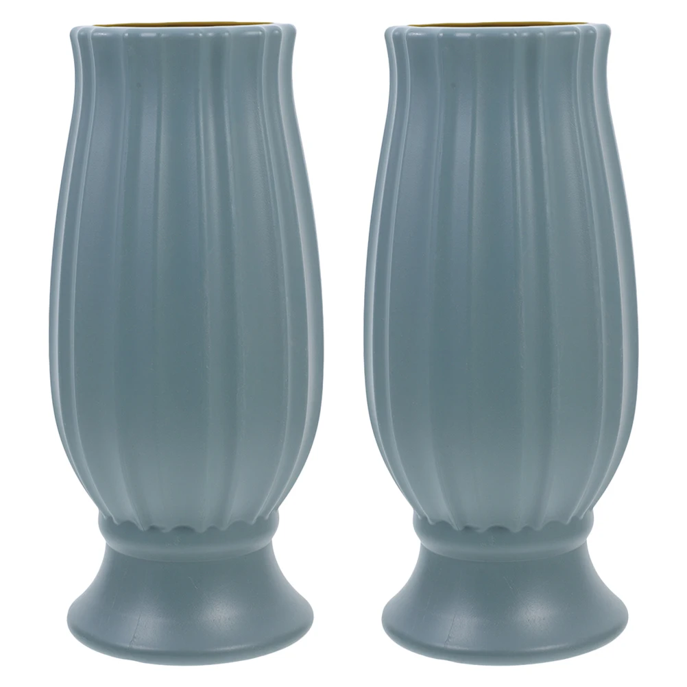 2 Pcs Graveyard Vase Cemetery Decorations Tombstone Flower Stand for Pe Cemetary Flowers
2 Pcs Graveyard Vase Cemetery Decorations Tombstone Flower Stand for Pe Cemetary Flowers
