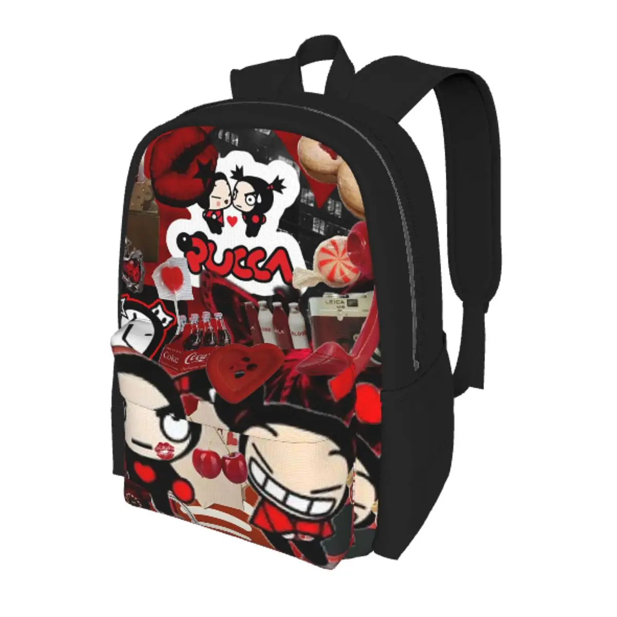 Pucca Love For You Red Student Backpack School Bag Hiking Travel Daypack for Men Women Bookbag Shoulder Bags
Pucca Love For You Red Student Backpack School Bag Hiking Travel Daypack for Men Women Bookbag Shoulder Bags