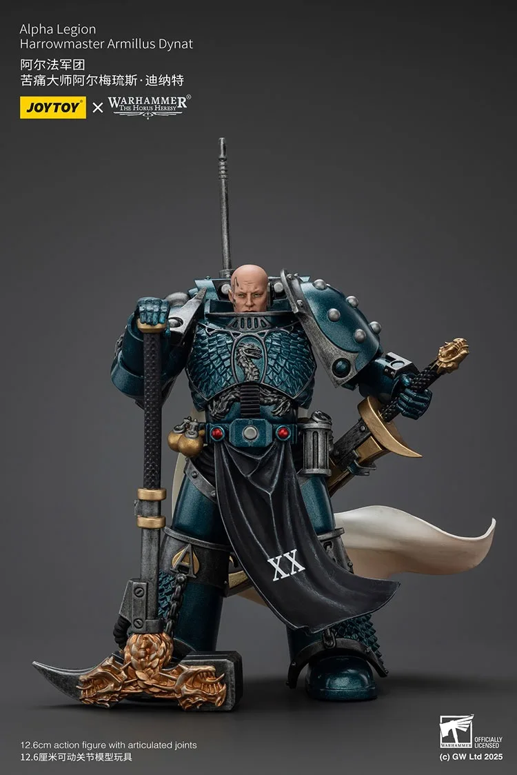 JOYTOY Warhammer "The Horus Heresy" Alpha Legion Harrowmaster Armillus Dynat Action Figures Doll Collection Decoration Gift
JOYTOY Warhammer "The Horus Heresy" Alpha Legion Harrowmaster Armillus Dynat Action Figures Doll Collection Decoration Gift