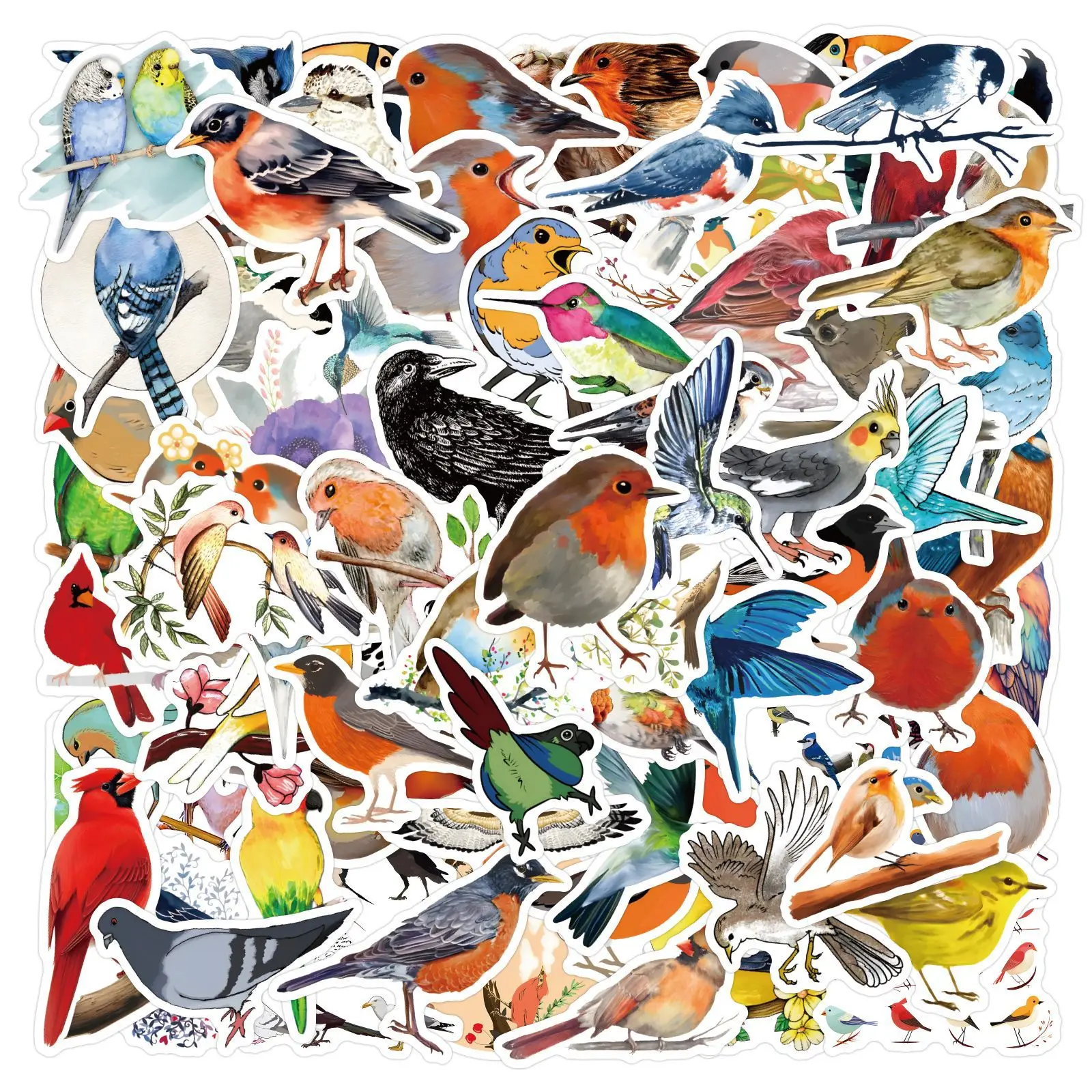 110PCS Watercolor Bird Graffiti Stickers DIY Decorative Envelope Phone Cases Envelope Notebook Skateboard Decals Kids Toys Gifts
110PCS Watercolor Bird Graffiti Stickers DIY Decorative Envelope Phone Cases Envelope Notebook Skateboard Decals Kids Toys Gifts