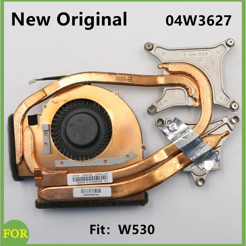 BDBH New Original For Laptop Lenovo Thinkpad W530 CPU Cooling Fan Heatsink Cooler Radiator FRU PN:04W3626 04W3627
BDBH New Original For Laptop Lenovo Thinkpad W530 CPU Cooling Fan Heatsink Cooler Radiator FRU PN:04W3626 04W3627