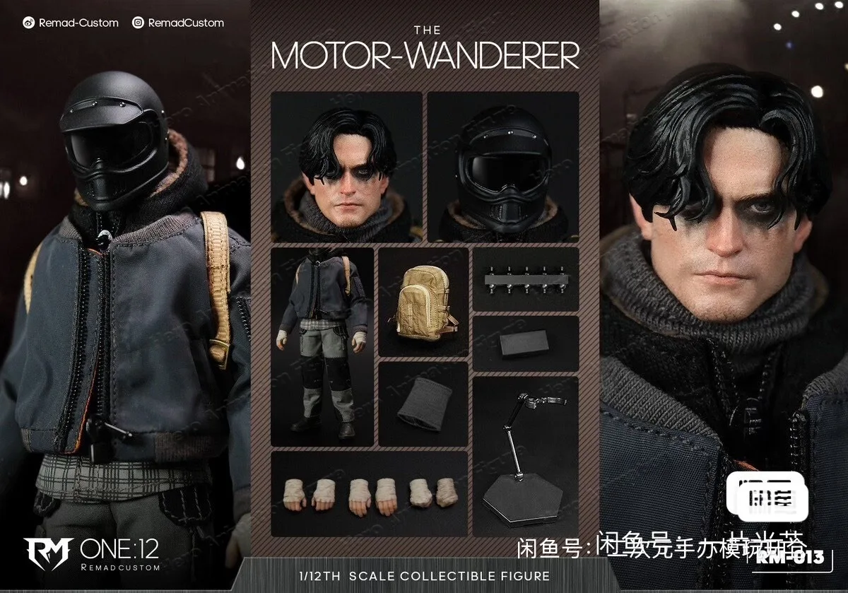 In Stock Remad Custom 1/12 Scale Collectible Figure Biker Ranger Robert Pattinson Bat Hero 6 Inch Soldier Action Figure Collect
In Stock Remad Custom 1/12 Scale Collectible Figure Biker Ranger Robert Pattinson Bat Hero 6 Inch Soldier Action Figure Collect