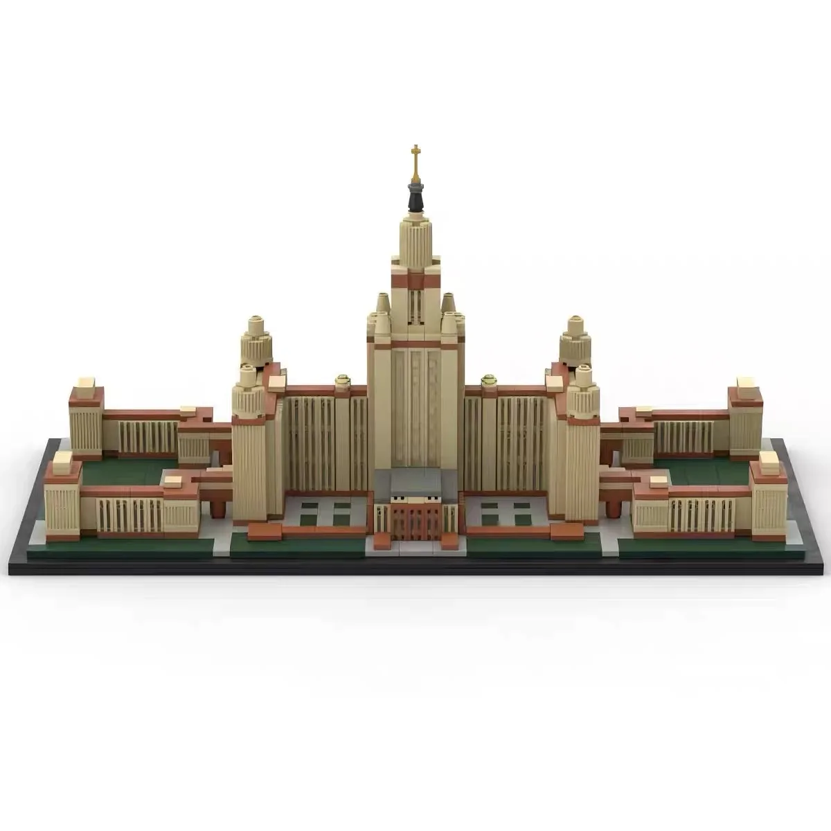 MOC House Lomonosov Moscow State University Modle Building Blocks Kit City Skyline Architecture Street View Bricks Toy Kid Gifts
MOC House Lomonosov Moscow State University Modle Building Blocks Kit City Skyline Architecture Street View Bricks Toy Kid Gifts
