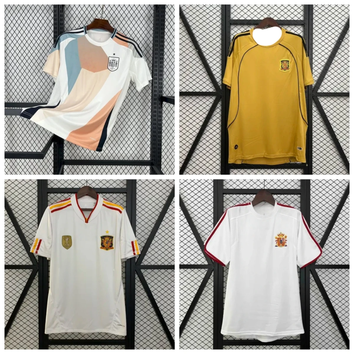 2025 Summer Hot Sale Spanish Football Jerseys Men's and Women's Training Clothes Short Sleeves Motorcycle Quick Drying
2025 Summer Hot Sale Spanish Football Jerseys Men's and Women's Training Clothes Short Sleeves Motorcycle Quick Drying