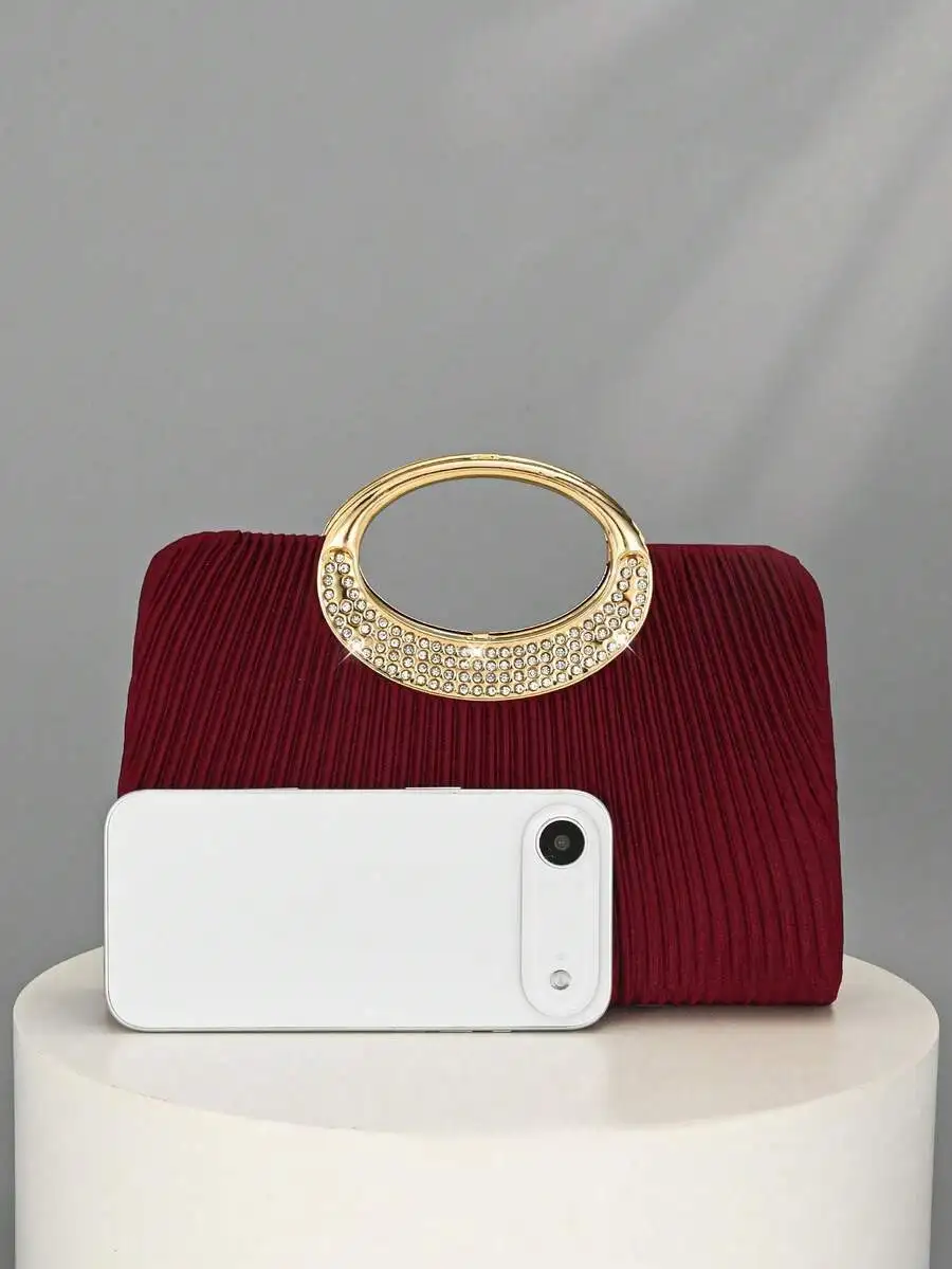 Womens Sparkling Rhinestone Evening Clutch Bag For Party Wedding Gala
Womens Sparkling Rhinestone Evening Clutch Bag For Party Wedding Gala
