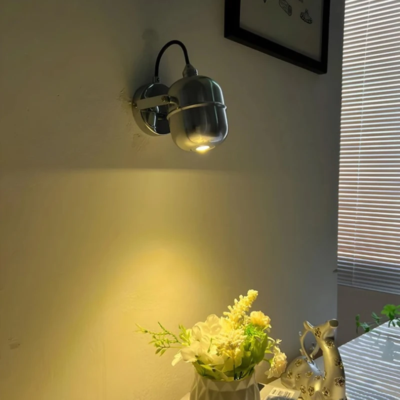 Wall Light Chrome Metal Warm Light 3000K Rotatable Bedroom Reading Restaurant Aisle Sconce Lamp Dropshipping
Wall Light Chrome Metal Warm Light 3000K Rotatable Bedroom Reading Restaurant Aisle Sconce Lamp Dropshipping