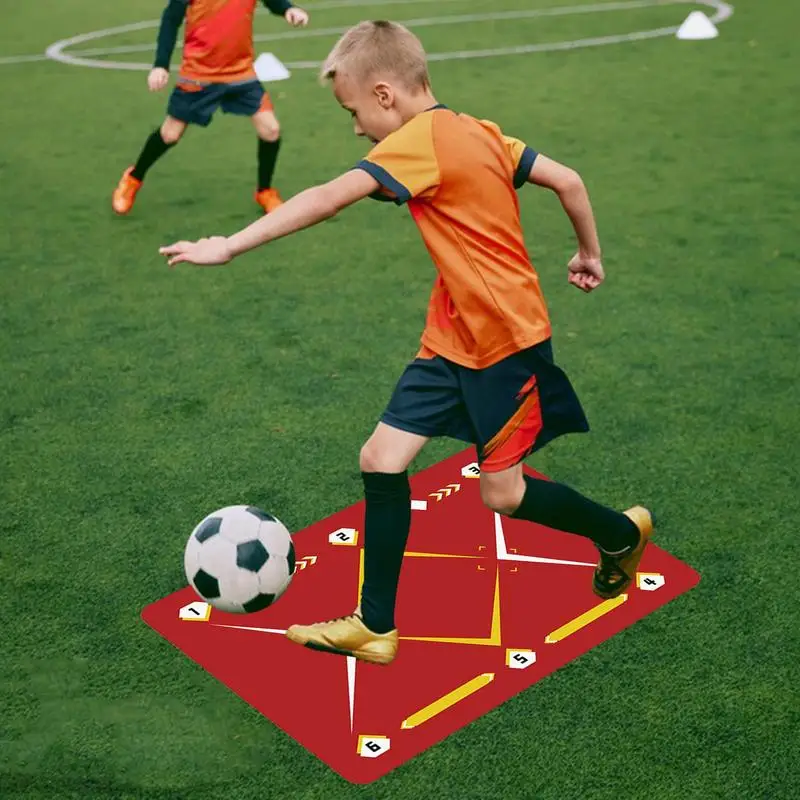 Soccer Training Mat Soccer Training Equipment 35.43x23.62 IN Portable Anti-Skid Agility Board Game Pad For Kids Youth Athletes
Soccer Training Mat Soccer Training Equipment 35.43x23.62 IN Portable Anti-Skid Agility Board Game Pad For Kids Youth Athletes
