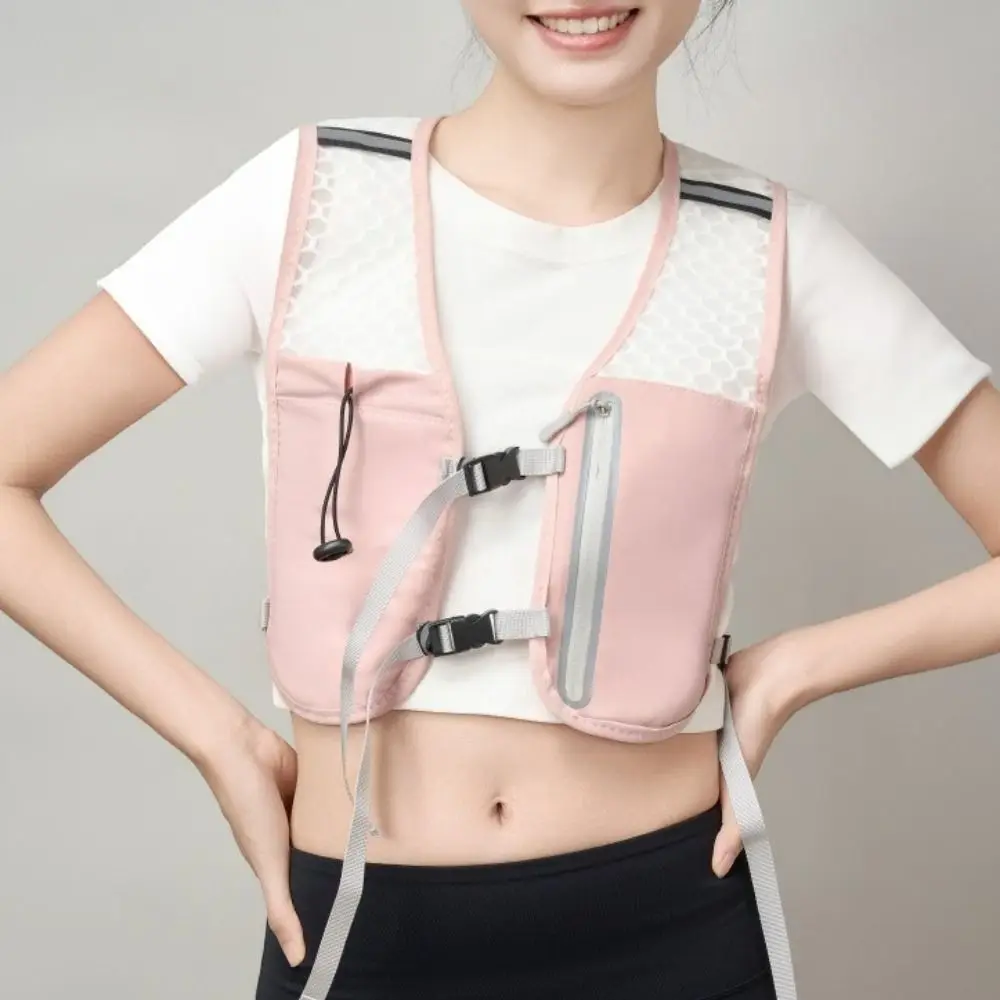 Breathable Hydration Running Vest Non-Slip Reflective Design Bladder Chest Pack Convenient Lightweight Hydration Vest Sport Bag
Breathable Hydration Running Vest Non-Slip Reflective Design Bladder Chest Pack Convenient Lightweight Hydration Vest Sport Bag