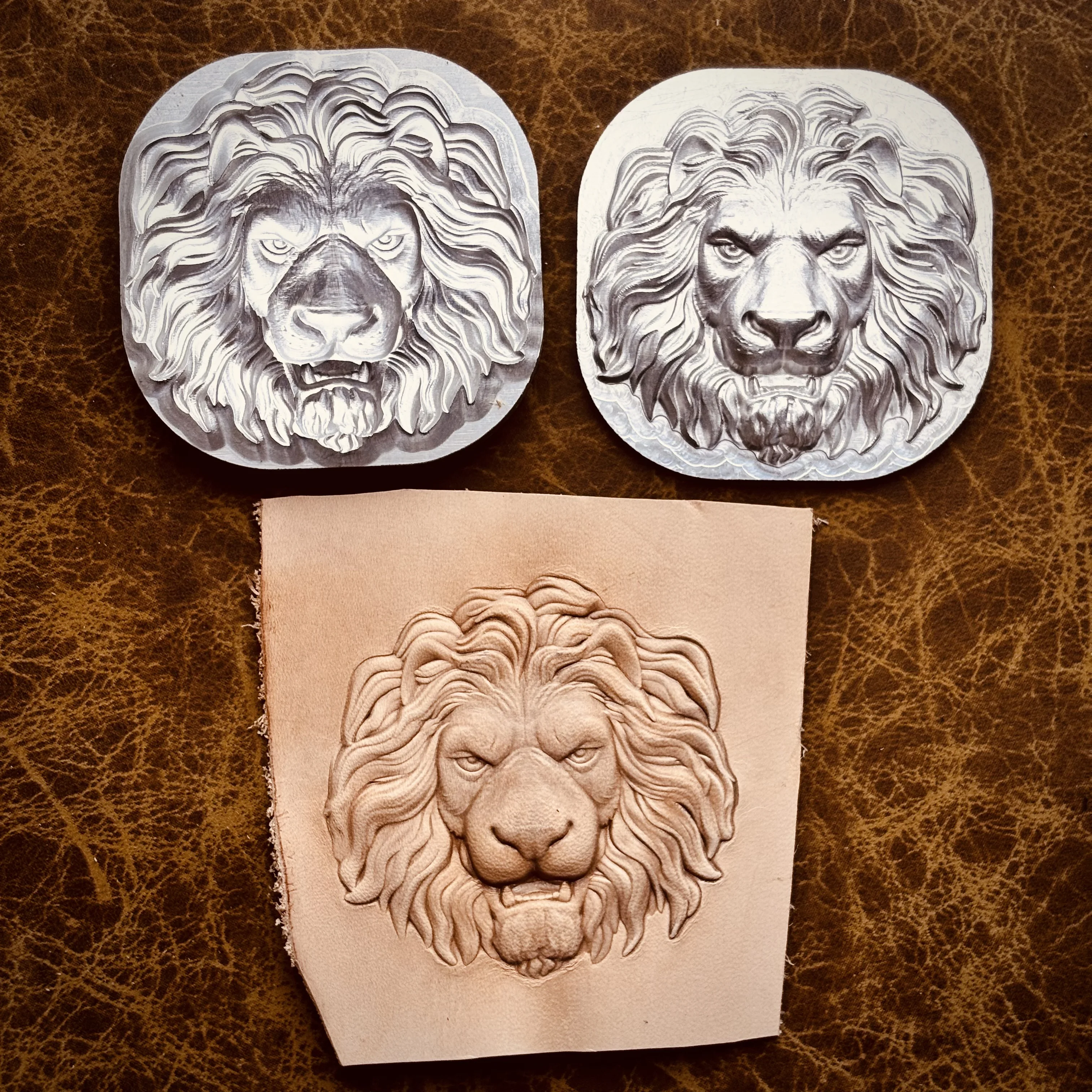 3D Lion Head Leather Embossing Mold Vegetable Tanned Leather Stamp Hot Cold Stamping Die Craft Pressing Shaping Tool
3D Lion Head Leather Embossing Mold Vegetable Tanned Leather Stamp Hot Cold Stamping Die Craft Pressing Shaping Tool