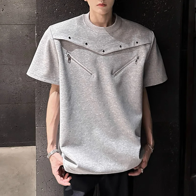 Men Summer Fashion Streetwear Hip Hop Shoulder Pads Loose Casual Short Sleeve T-shirt Women Oversize Tshirt Man T Shirt
Men Summer Fashion Streetwear Hip Hop Shoulder Pads Loose Casual Short Sleeve T-shirt Women Oversize Tshirt Man T Shirt