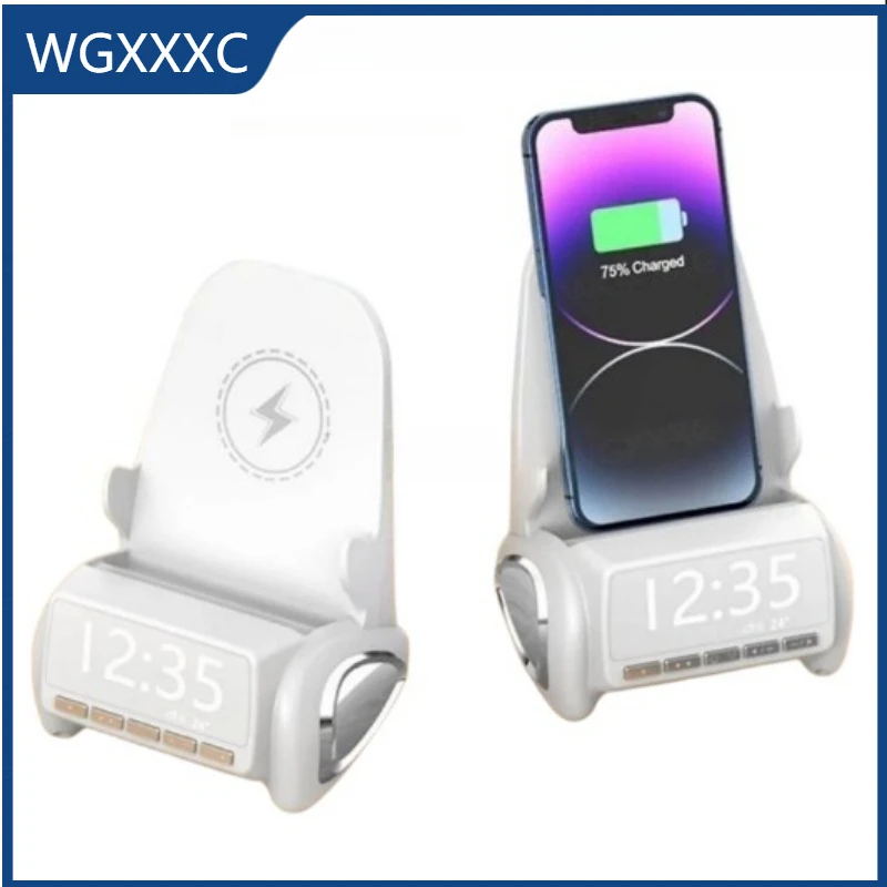 Умная беспроводная зарядная станция с динамиком и держателем для телефона для iPhone 16-12 Pro Max, Samsung S25 S24, Xiaomi
Умная беспроводная зарядная станция с динамиком и держателем для телефона для iPhone 16-12 Pro Max, Samsung S25 S24, Xiaomi
