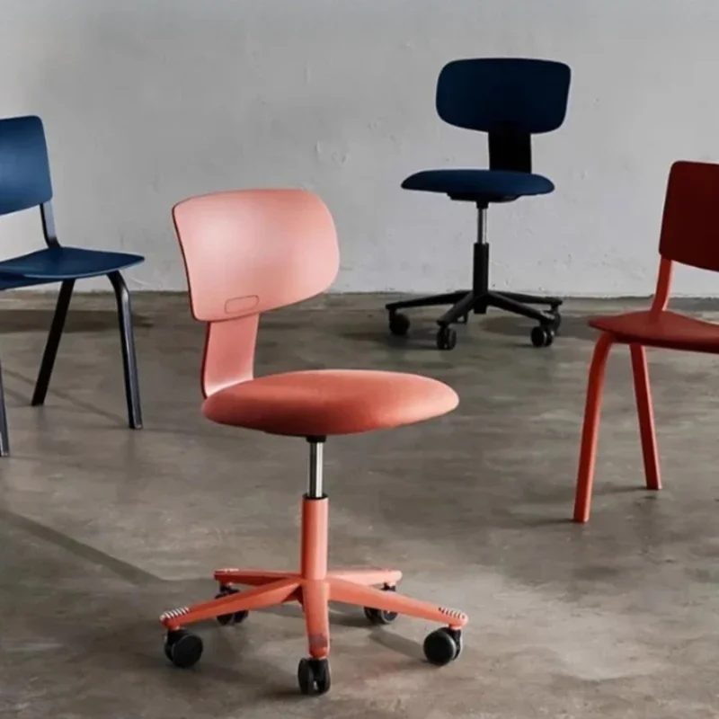 Rolling Armrest Office Chair Yellow Wheels Nordic Executive Relaxing Chairs Swivel
Rolling Armrest Office Chair Yellow Wheels Nordic Executive Relaxing Chairs Swivel