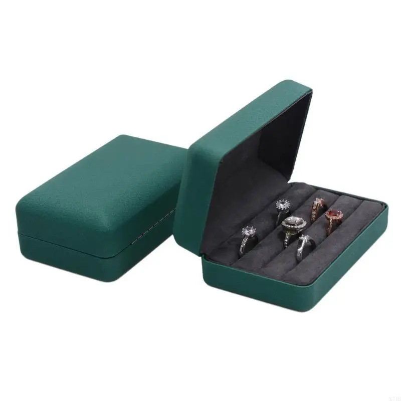 Fashionable Rings Holder Box for Jewelry Lovers Portable and Dustproof Designs with Soft Inner Lining Organization
Fashionable Rings Holder Box for Jewelry Lovers Portable and Dustproof Designs with Soft Inner Lining Organization