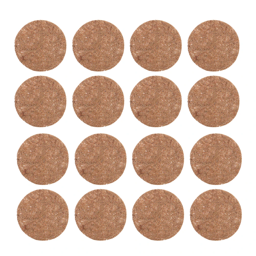 16 Pcs Leak-proof Mat Coconut Fiber for Bird Coir Animal Nesting Pads Brown Breathable Pigeon Eggs Mats
16 Pcs Leak-proof Mat Coconut Fiber for Bird Coir Animal Nesting Pads Brown Breathable Pigeon Eggs Mats