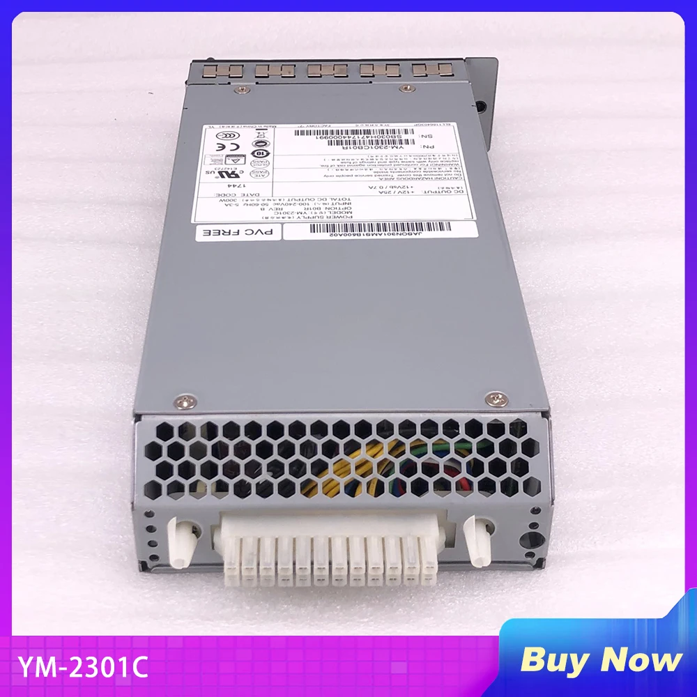 For 3Y power Technology Redundant Power Supply 300W YM-2301CB01R YM-2301C
For 3Y power Technology Redundant Power Supply 300W YM-2301CB01R YM-2301C