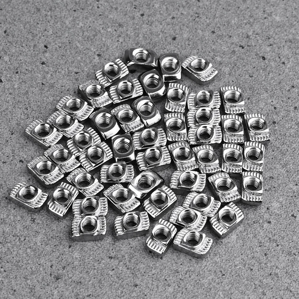 200Pcs Aluminum Profile T-Nuts Carbon Steel Nickel Plated Durable European Style Sliding Slot M4x10x6 for Assembly Repair
200Pcs Aluminum Profile T-Nuts Carbon Steel Nickel Plated Durable European Style Sliding Slot M4x10x6 for Assembly Repair
