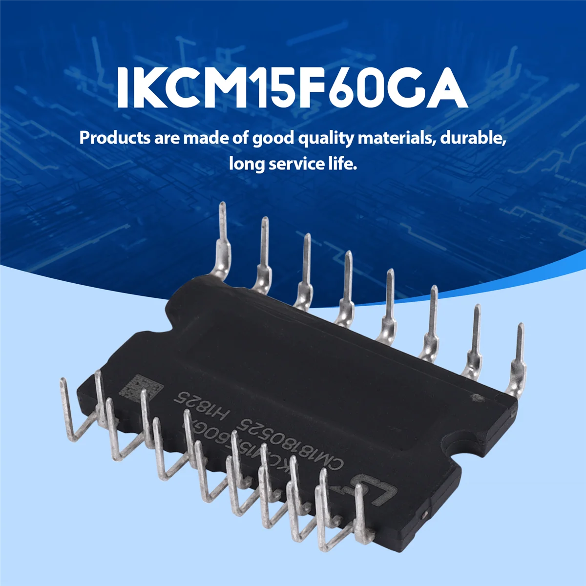 A98TIKCM15F60GA 15A 600V Управление интегрированной системой питания IPM Интеллектуальный модуль питания
A98TIKCM15F60GA 15A 600V Управление интегрированной системой питания IPM Интеллектуальный модуль питания