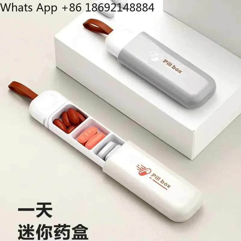 Portable Mini Medicine Box for Travel with Three-Point Sealed Moisture-Proof Sub-Packaging Storage Box
Portable Mini Medicine Box for Travel with Three-Point Sealed Moisture-Proof Sub-Packaging Storage Box