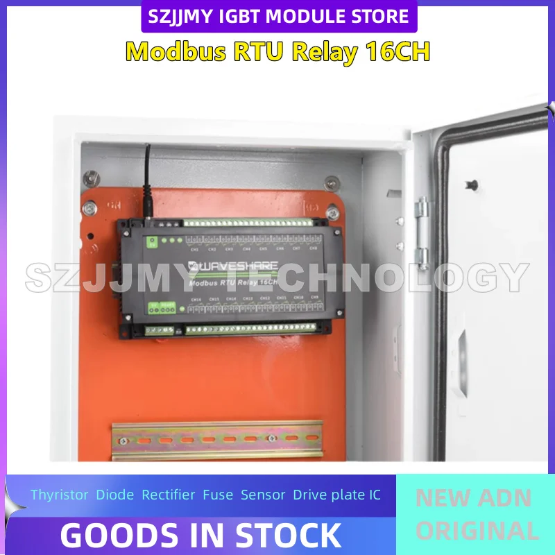 16 channel relay communication module RS485 Modbus RTU industrial grade rail type protective housing NEW ORIGINAL IN STOCK
16 channel relay communication module RS485 Modbus RTU industrial grade rail type protective housing NEW ORIGINAL IN STOCK