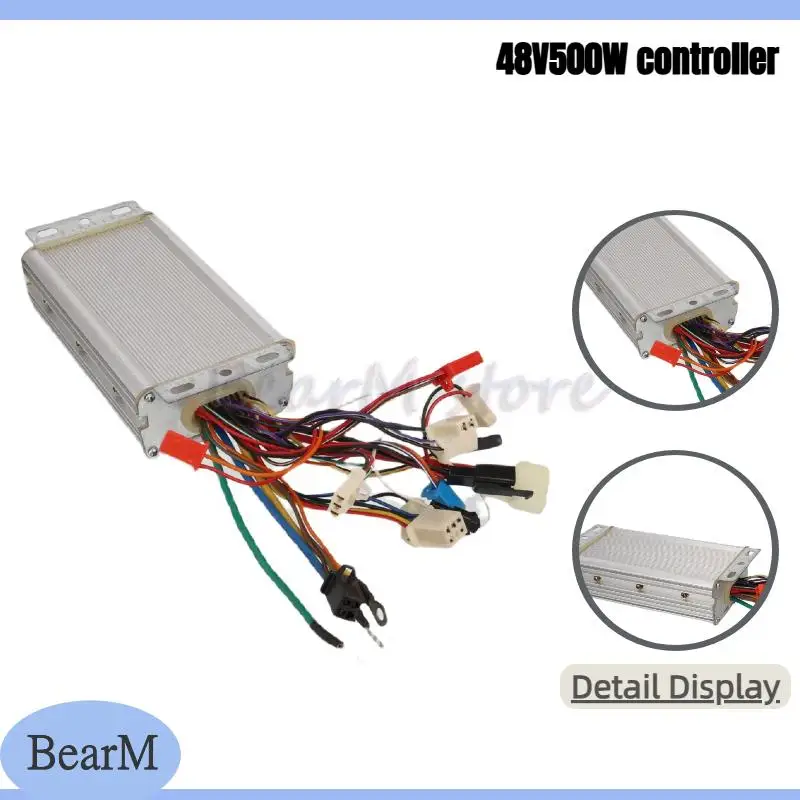 High quality 48V 500W universal intelligent brushless controller control for motorcycle electric vehicles
High quality 48V 500W universal intelligent brushless controller control for motorcycle electric vehicles