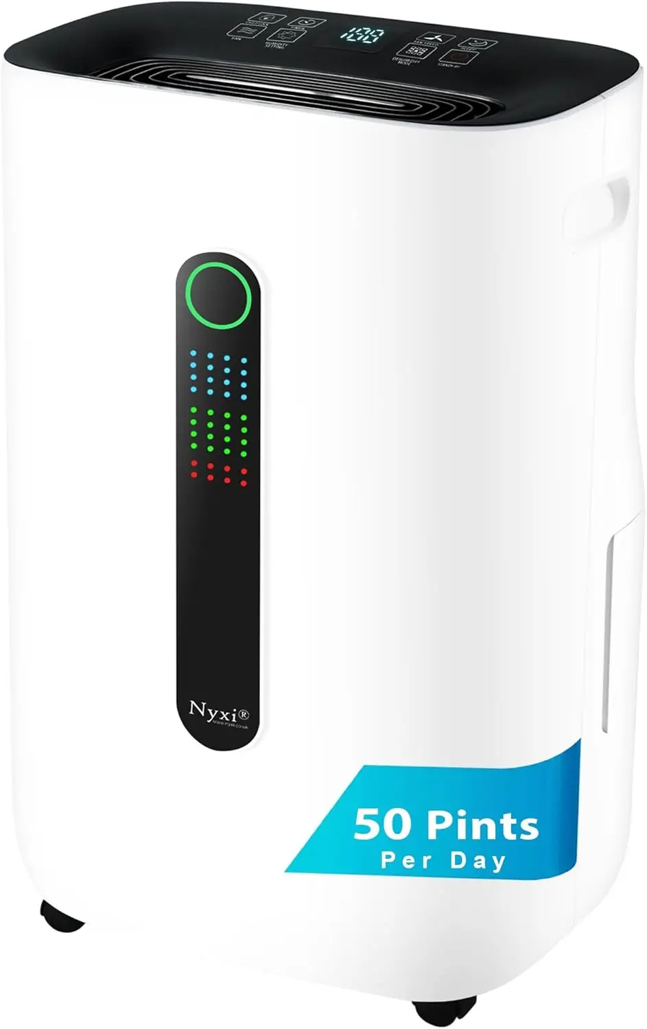 Осушитель воздуха площадью 4500 кв. футов с интеллектуальным цифровым управлением, увеличенным резервуаром на 1,7 галлона и 24-часовым таймером для дома и офиса
Осушитель воздуха площадью 4500 кв. футов с интеллектуальным цифровым управлением, увеличенным резервуаром на 1,7 галлона и 24-часовым таймером для дома и офиса