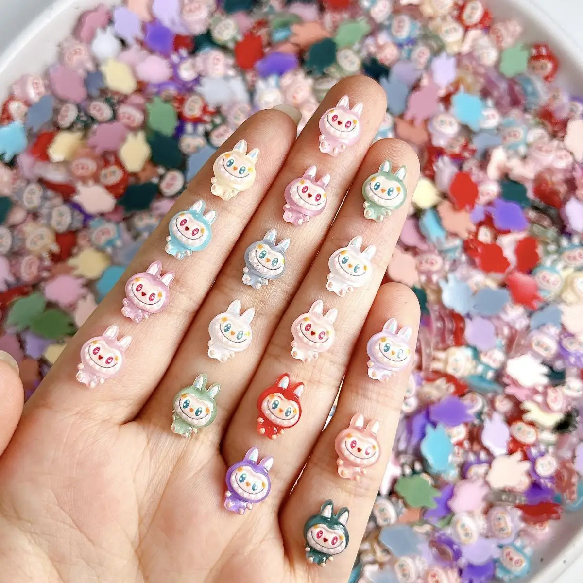 Random Mixed Kawaii 13 Color Mini Rabbit Nail Art Decoration 3D Resin Cartoon Funny Rabbit Nail Charms Bulk DIY Crafts Parts
Random Mixed Kawaii 13 Color Mini Rabbit Nail Art Decoration 3D Resin Cartoon Funny Rabbit Nail Charms Bulk DIY Crafts Parts