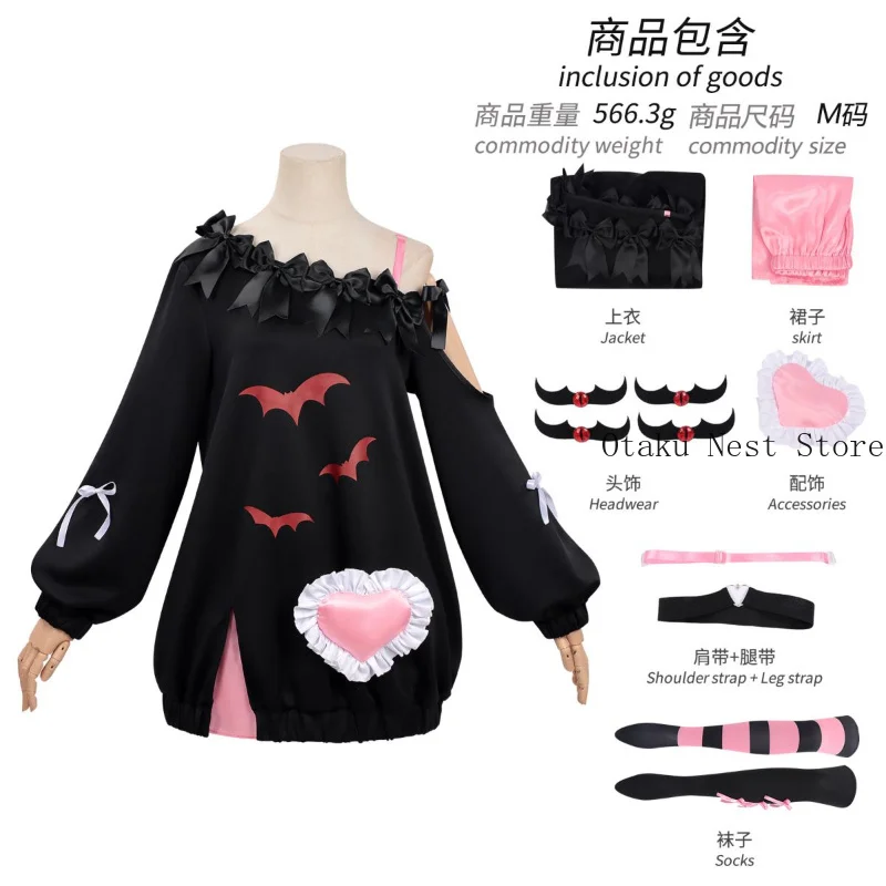 Anime Neverness To Everness Lacrimosa Cosplay Costume Outfit Role Play Uniform Comic Con Prop Women Cosplayer Halloween Gift
Anime Neverness To Everness Lacrimosa Cosplay Costume Outfit Role Play Uniform Comic Con Prop Women Cosplayer Halloween Gift