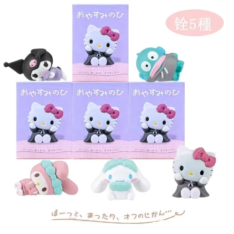 Sanrio Anime Figure Hello Kitty Kuromi Cinnamoroll Mymelody Blind Box Toys Sleep Doll Collection Ornaments Girls Boys Gifts
Sanrio Anime Figure Hello Kitty Kuromi Cinnamoroll Mymelody Blind Box Toys Sleep Doll Collection Ornaments Girls Boys Gifts