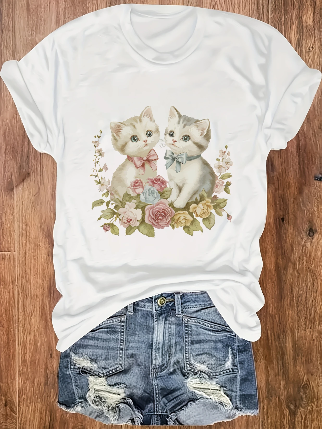 women's plus size tank top Cats Roses Bow Ties Flowers Suitable for sports and daily wear womens clothes summer casual shirts
women's plus size tank top Cats Roses Bow Ties Flowers Suitable for sports and daily wear womens clothes summer casual shirts