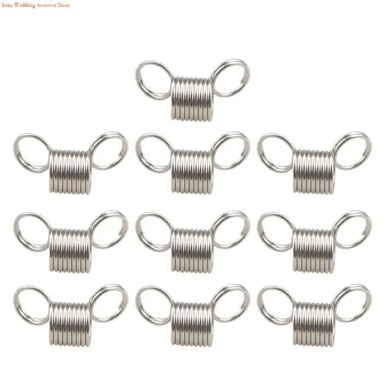 G92D 10 Pcs Beads Stopper Spring Clamps Creative Bead Wire Ends Jewelry Making Tool
G92D 10 Pcs Beads Stopper Spring Clamps Creative Bead Wire Ends Jewelry Making Tool