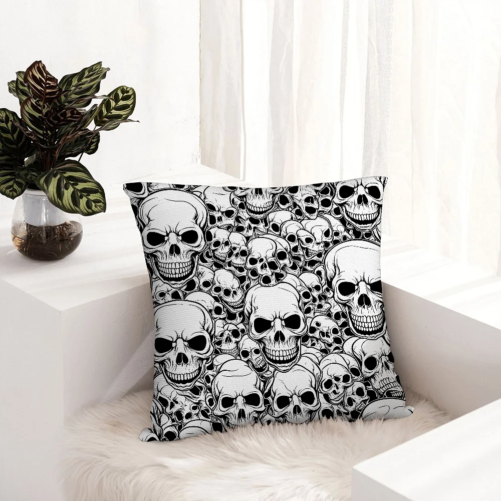 head skeleton pattern Pillow Case Plush Fabric Soft Pillowcase Double Sided Print Sofa Cushion Cover Throw Pillow Covers
head skeleton pattern Pillow Case Plush Fabric Soft Pillowcase Double Sided Print Sofa Cushion Cover Throw Pillow Covers